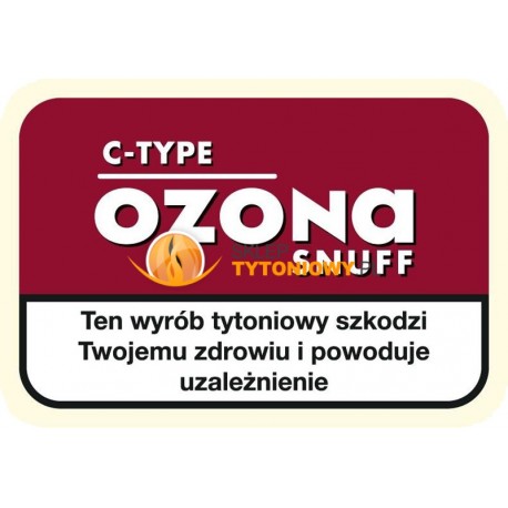 Tabaka OZONA C-TYPE SNUFF 10g.