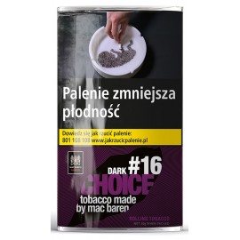 Tytoń MAC BAREN No 16 DARK 30g.