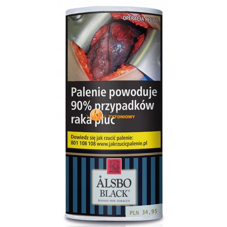 Tytoń ALSBO BLACK 50g.