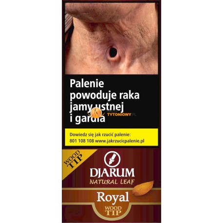 Cygaro DJARUM WOOD TIP ROYAL (5)
