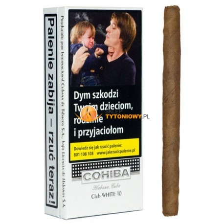 Cygaretki COHIBA CLUB WHITE (10)