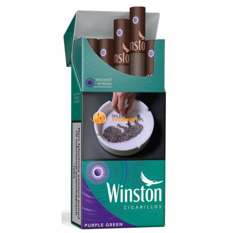 Cygaretki WINSTON PURPLE GREEN (10)