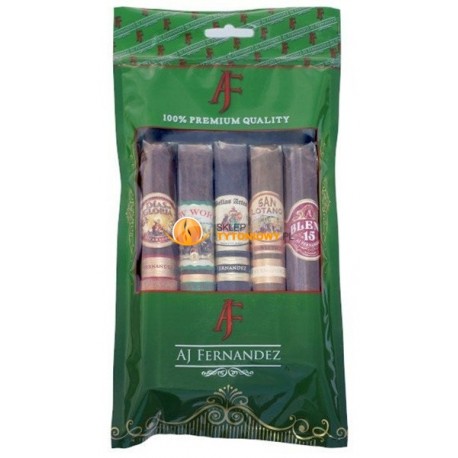 Cygaro AJ FERNANDEZ ROBUSTO SELECTION - humidpack sampler 5 cygar