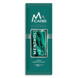 Karta aromatuzująca MCARD MENTHOL STRONG (25)