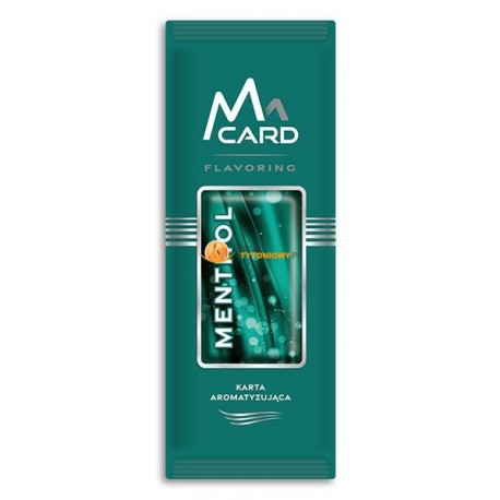 Karta aromatyzująca MCARD MENTHOL STRONG (25)