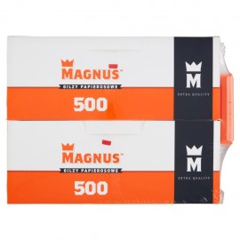 Gilzy MAGNUS 2X500 + Papierośnica 