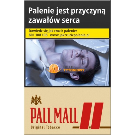 PALL MALL BEZ DODATKÓW RED 20