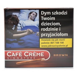 Cygaretki CAFE CREME BROWN (10)