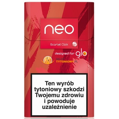 Wkłady tytoniowe NEO SCARLET CLICK (10)