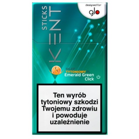 Wkłady tytoniowe KENT ESMERALD GREEN BLUE (10)