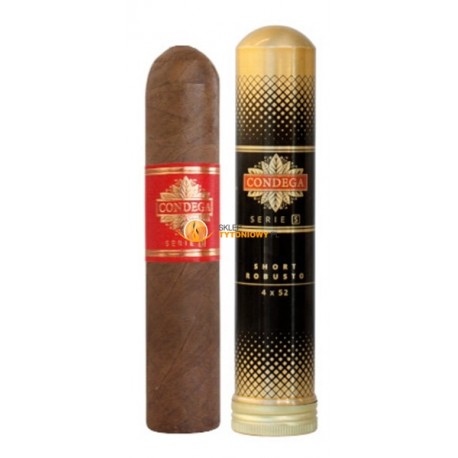 Cygaro CONDEGA SERIE S SHORT ROBUSTO TUBO (1)