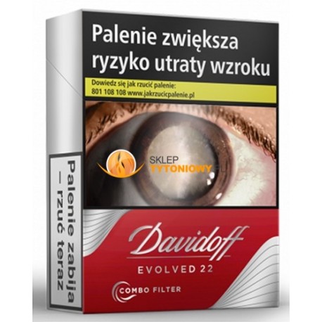 DAVIDOFF EVOLVED RED 22 DAVIDOFF EVOLVED RED 22