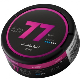 Woreczki nikotynowe 77 RASPBERRY 20mg