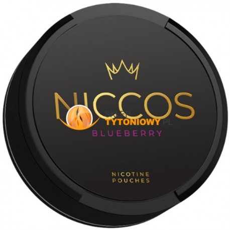 Woreczki nikotynowe NICCOS BLUEBERRY 24mg (slim)