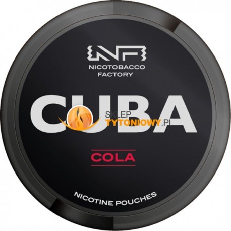 Woreczki nikotynowe CUBA BLACK COLA 66mg