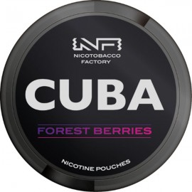 Woreczki nikotynowe CUBA BLACK FORREST BERRIES 66mg