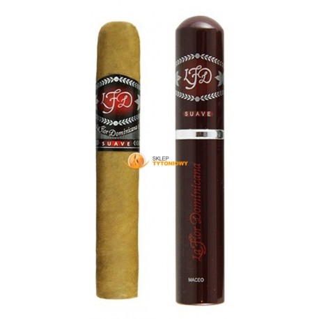 Cygaro LA FLOR DOMINICANA SUAVE MACEO TUBO (1)