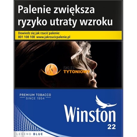 WINSTON LEGEND BLUE 22 KS (niska marża) WINSTON LEGEND BLUE 22 KS (niska marża)