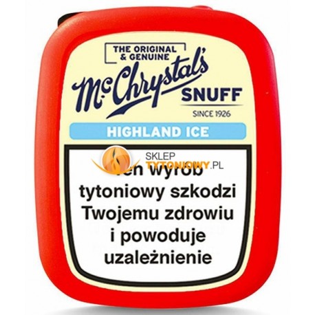 Tabaka McCHRYSTALS HIGLAND ICE 8g. Tabaka McCHRYSTALS HIGLAND ICE 8g.