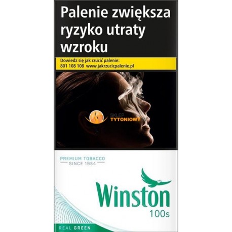 WINSTON REAL GREEN 100 WINSTON REAL GREEN 100
