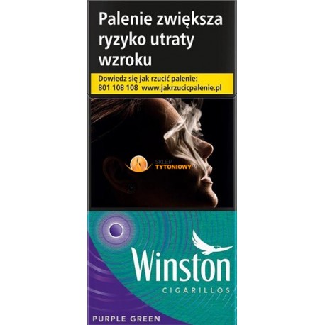 Cygaretki WINSTON PURPLE GREEN (10)