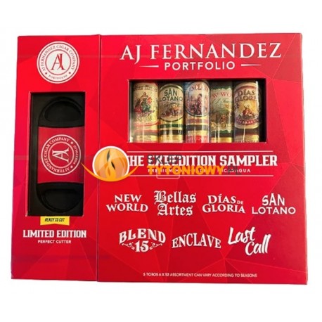 Cygaro AJ FERNANDEZ EXPEDITION TORO - sampler 5 cygar