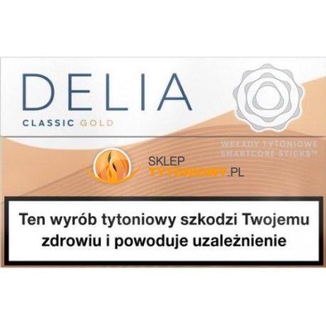 Wkłady tytoniowe DELIA CLASSIC GOLD (10)