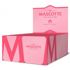 Bibułki MASCOTTE PINK SLIM SIZE COMBI PACK (26 sztuk)