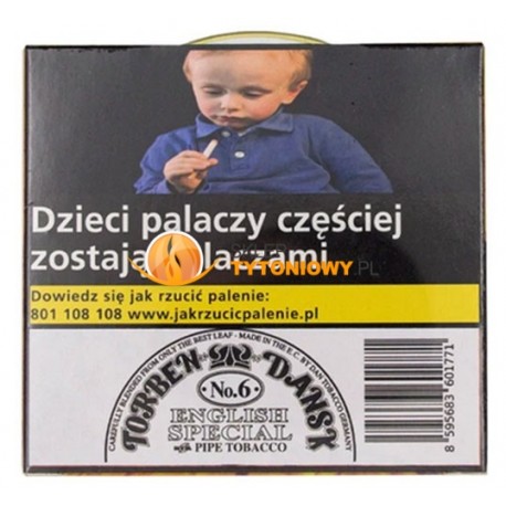 TYTOŃ TORBEN DANSK No.6 ENGLISH SPECIAL 50g.