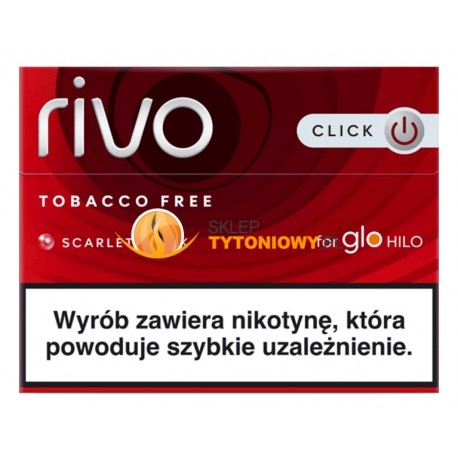 Wkłady nikotynowe RIVO SCARLET CLIC (10)