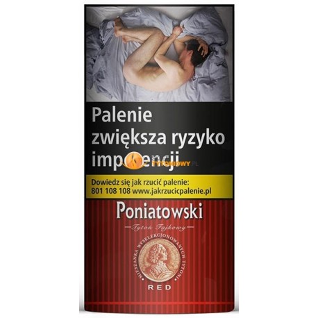 Tytoń PONIATOWSKI RED AROMA 40g.