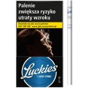 LUCKIES BLUE SUPERSLIMS