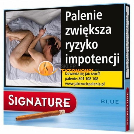 Cygaretki SIGNATURE BLUE (10)
