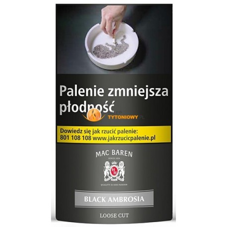Tytoń MAC BAREN BLACK AMBROSIA 50g.