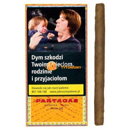 Cygaretki PARTAGAS MINI (10)